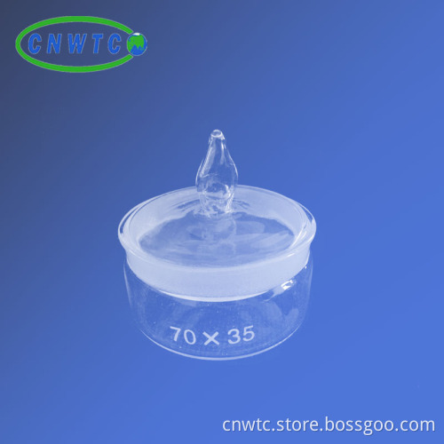 60x30 Laboratory Glass Weighing Bottle: Specifications and Applications